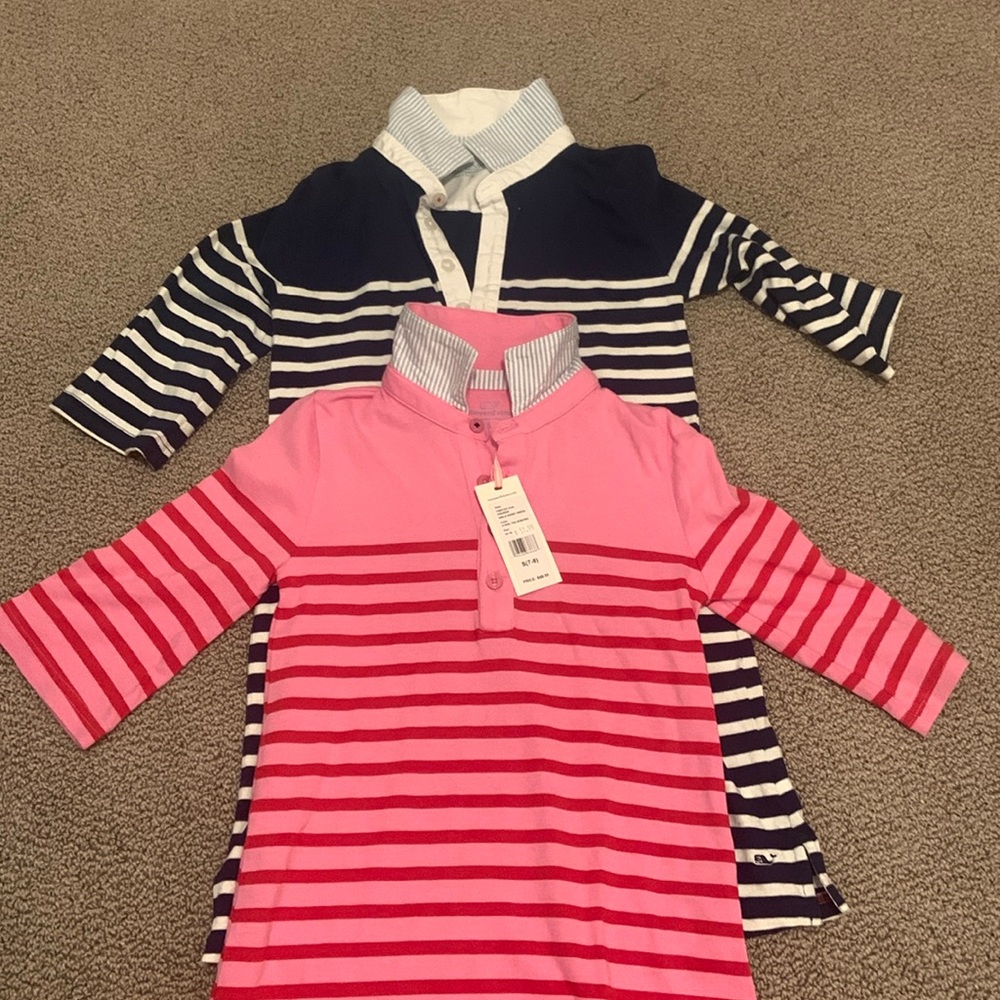 2 vineyard vine dresses size small and medium
